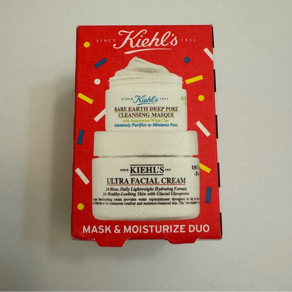 NEW! Kiehl’s x Sephora Mask & Moisturize Duo Cleansing Masque & Facial Cream